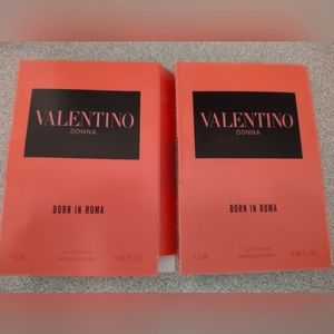 Valentino Born in Roma x 2 vials brand new